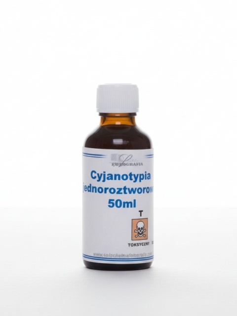 Cyjanotypia jednoroztworowa- gotowy roztwór 50ml