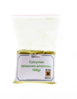 Cytrynian żelazowo-amonowy (zielony) - 100 gr