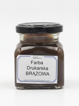 Farba drukarska brąz -100 g