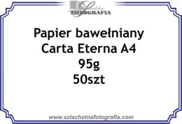 Papier bawełniany Carta eterna A4 50szt
