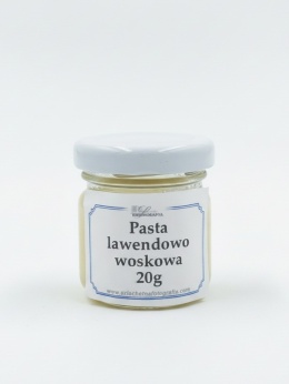 Pasta lawendowo woskowa - 20g