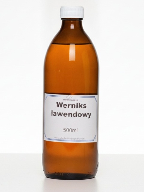Werniks lawendowy, sandarakowy - 500ml